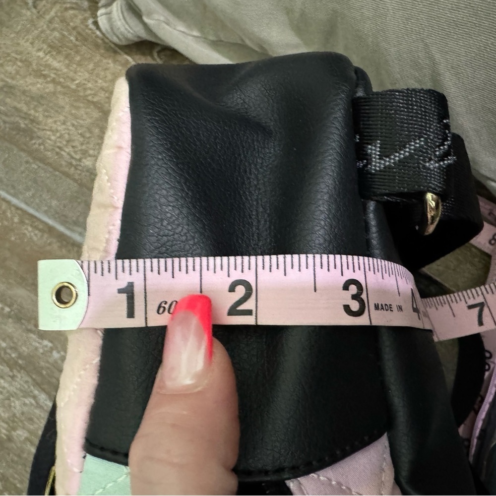 Betsey Johnson Quilted Pastel Backpack - Picture 11 of 11